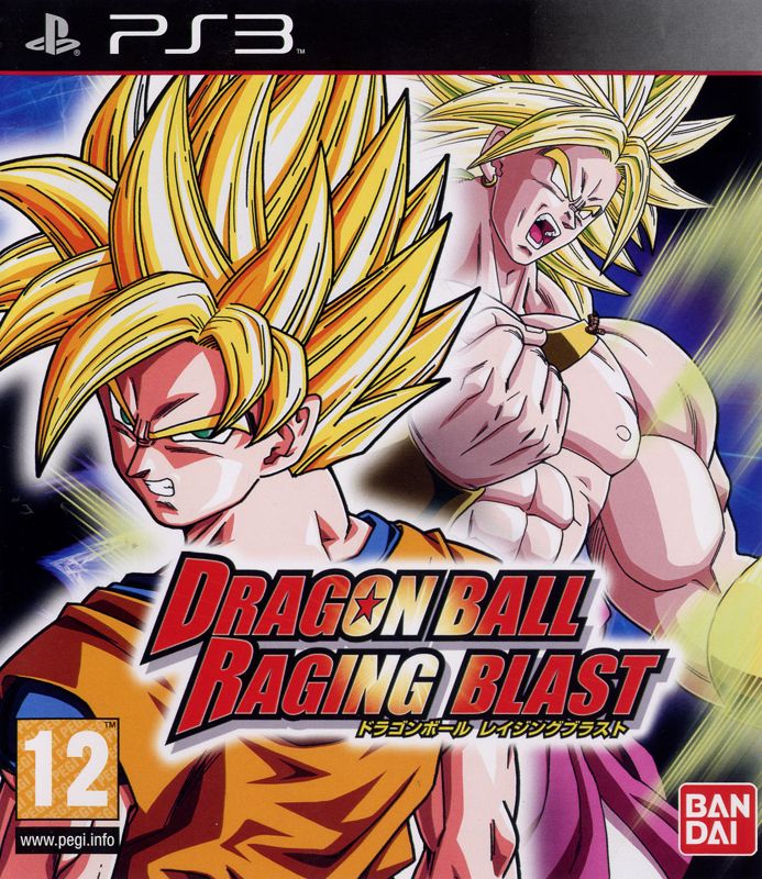 Dragon Ball: Raging Blast box art for Playstation 3